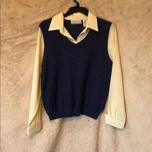 Alfred dunner layered top